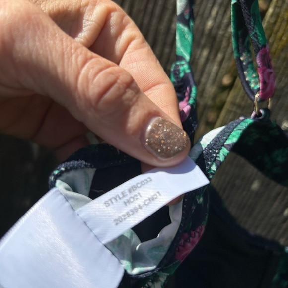 J Crew Floral Underwire Bikini top - Picture 5 of 5